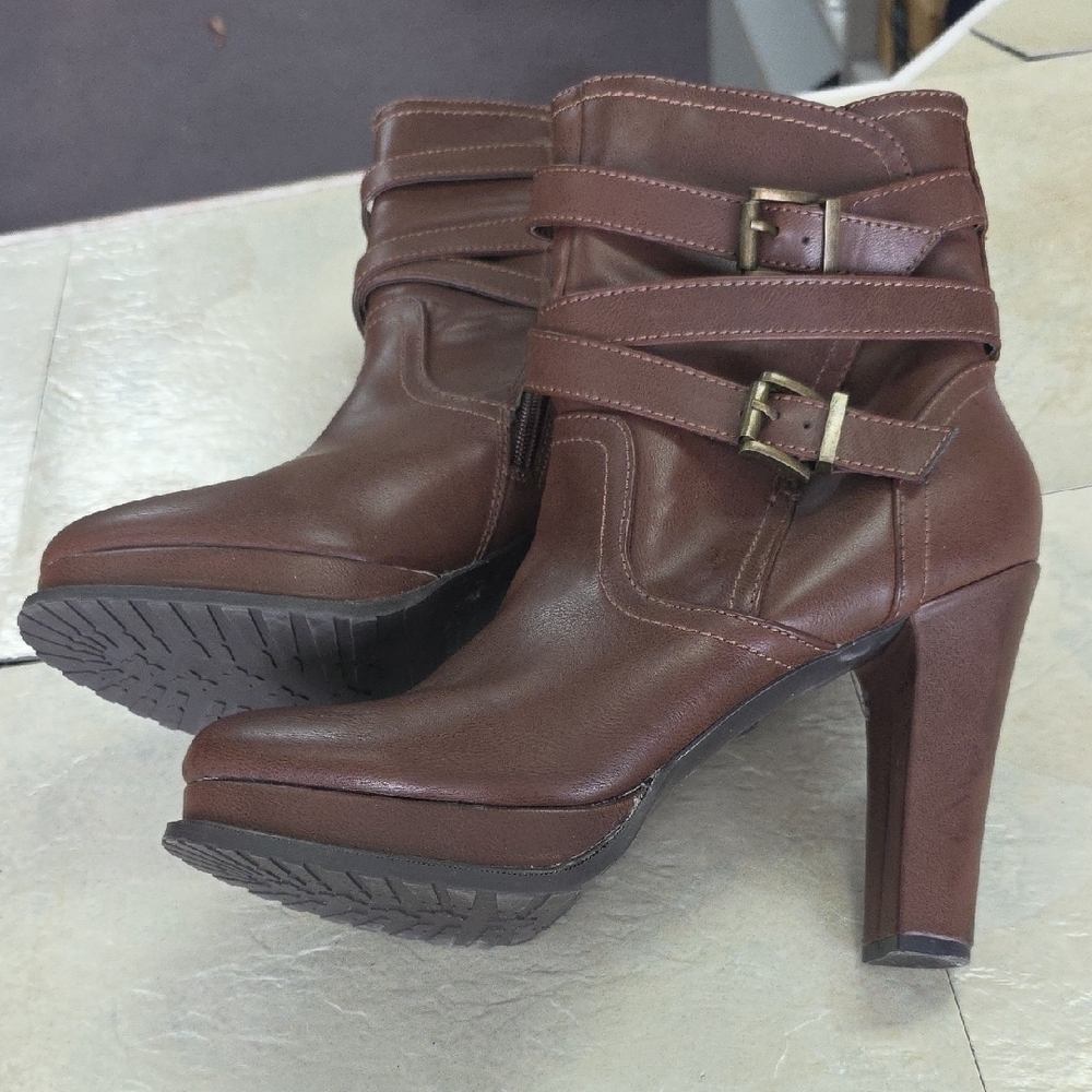 Madden Girl Platform High Heel Ankle Boots